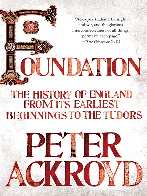 Title details for Foundation by Peter Ackroyd - Wait list